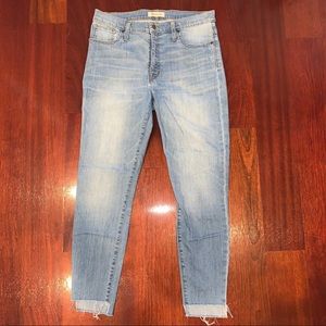 Madewell 9” High-Rise Skinny Jeans size 31